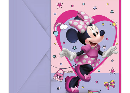 Einladungskarten Minnie | 6 Stück FSC