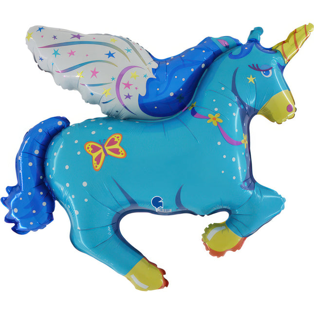 ABC Shape Pegasus mit Flügel Blau