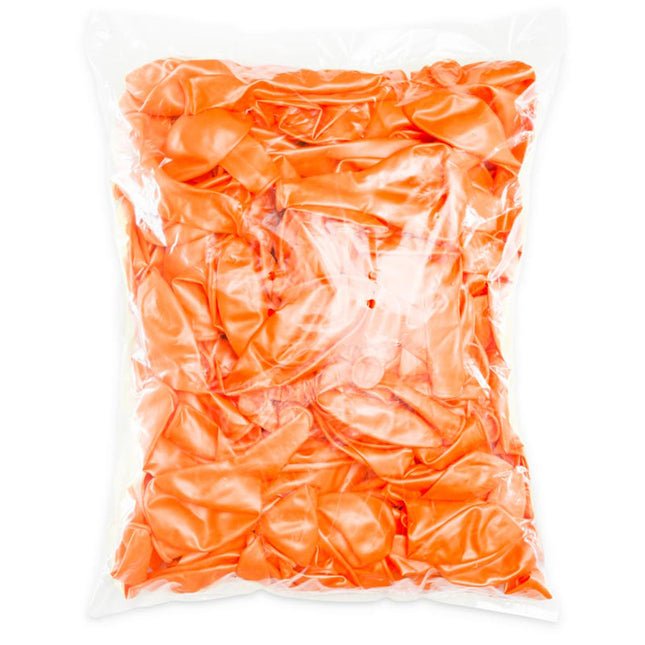 Latexballon Ø30cm Metallic | 200 Stk. - Orange