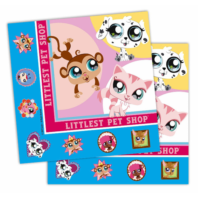 "Littlest Pet Shop" | Servietten 16Stk./33x33cm