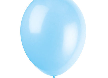 Latexballon Ø30cm Uni ca.30cmØ/10St. Hellblau