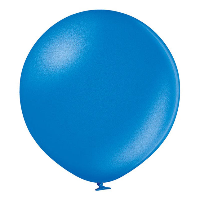 B250 Latexballon Uni Met ca. 60cmØ, Blau