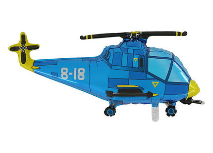 ABC Shape Hubschrauber Blau