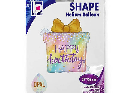 ABC Shape Happy Birthday Geschenk Opal ca.68cm