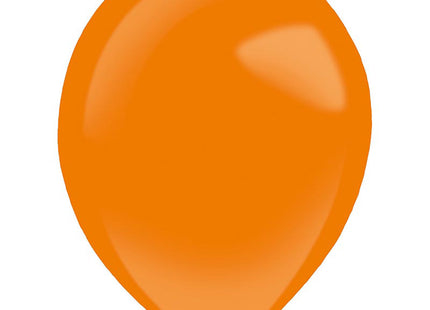 Latexballon Uni Pastell 27,5cmØ/50Stk. | Orange