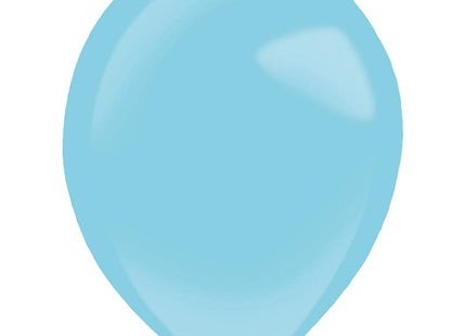 Latexballon Uni Pastell 27,5cmØ/50Stk. | Türkis