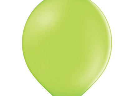 Latexballons Uni Met ca.12cmØ 25St. Apfelgrün #008