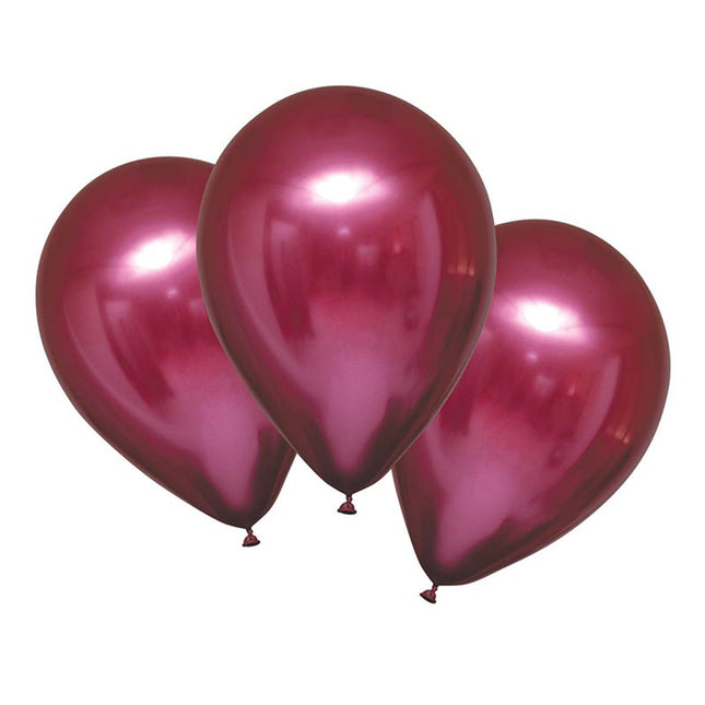 Latexballon Uni Platinum ca.27,5cmØ/6St. Pink