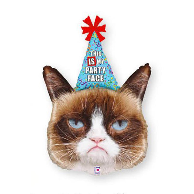 ABC Shape Grumpy Cat Party Face