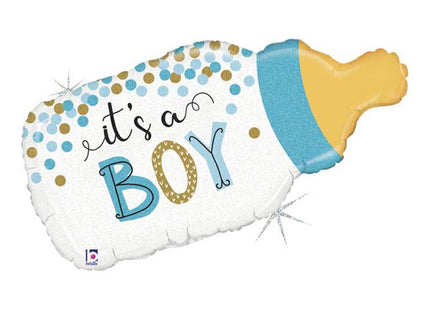 ABC Shape It's a Boy Flasche Glitter ca. 84cm