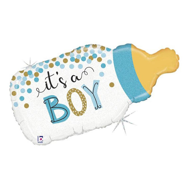 ABC Shape It's a Boy Flasche Glitter ca. 84cm