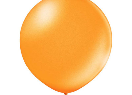 Latexballon U250 ca. 80cmØ 1St. Met. Orange#081