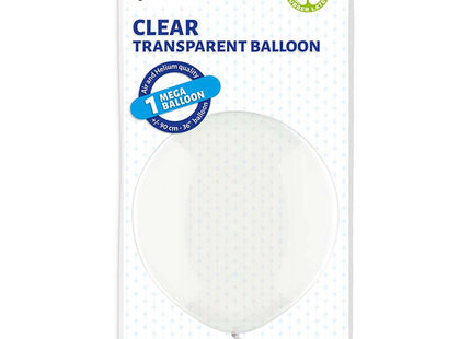 Latexballon U250 ca. 80cmØ 1St. Crystal Clear#038