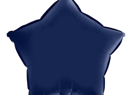 Uni 18 Stern ca. 45 cm ø Blue Navy Satin