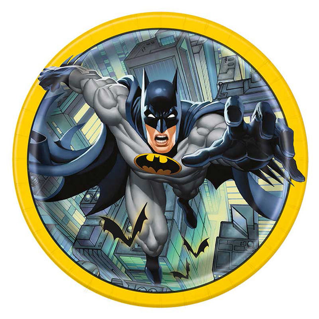 Pappteller Batman 23cmØ/8 St. FSC