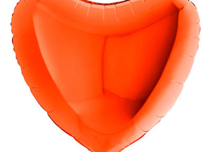 Uni36 Herz 36"/ca. 91 cm ø Orange