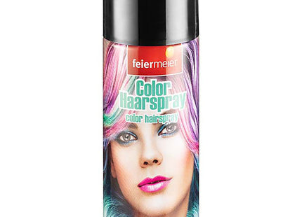 Feiermeier "Color Haarspray" 125 ml | Schwarz - Farbspray