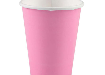 Pappbecher Uni 266ml/8Stk. Pink