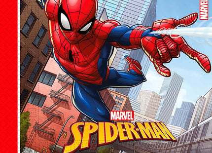 Servietten Spiderman Crime 20Stk/33x33cm FSC