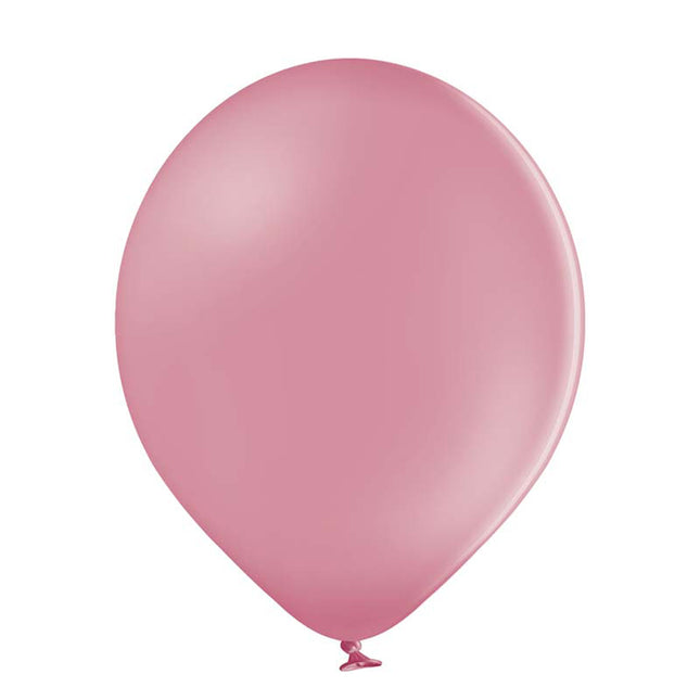 Latexballon Uni ca.30/33cmØ 100St. Wild Rose #487