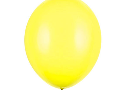 Latexballon 30cmØ Uni Pastell | 50Stk. - Gelb