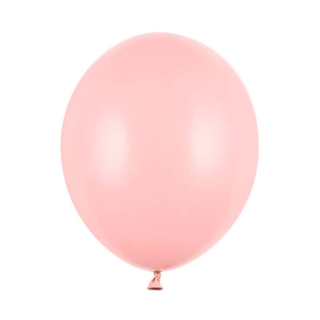 Latexballon Ø30cm "Uni Pastell" | 10 Stk. Rosa