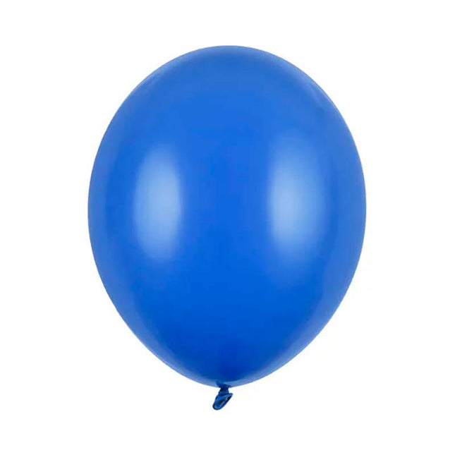 Latexballon Ø30cm "Uni Pastell" | 10 Stk. Blau