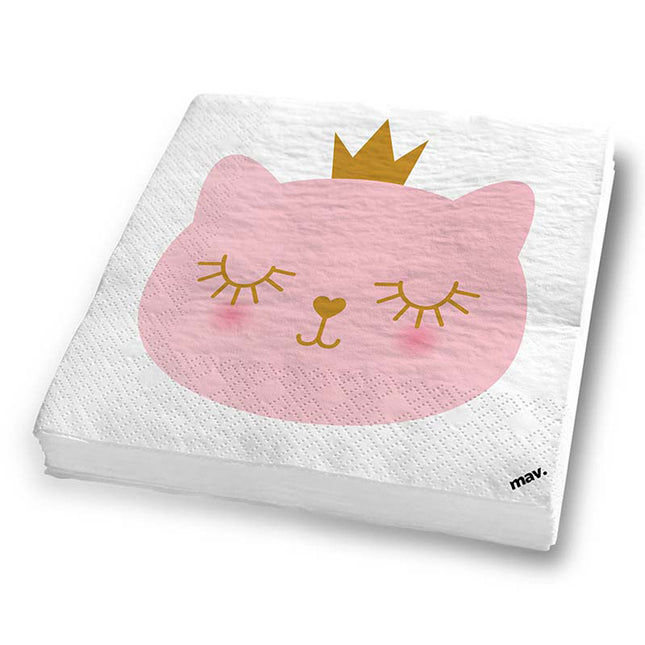 "Cat Princess" | Servietten 20Stk./33x33cm