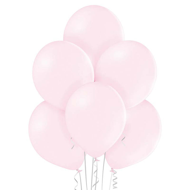 Latexballons Uni ca.30/33cmØ/25St. Soft Pink #454