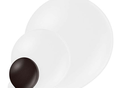 Latexballons Uni Met ca.30/33cmØ/25St. Schwarz#090