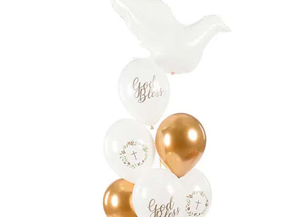 Latexballon Ø30cm "God Bless"| 6 Stk.