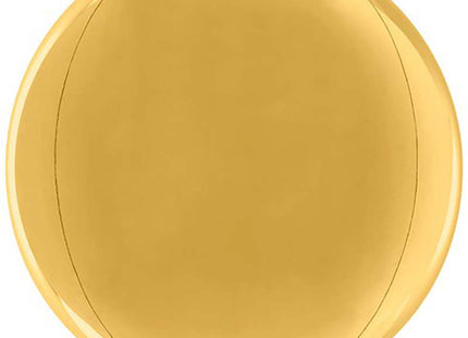 Orbz 4D Globe Gold 15" Bulk