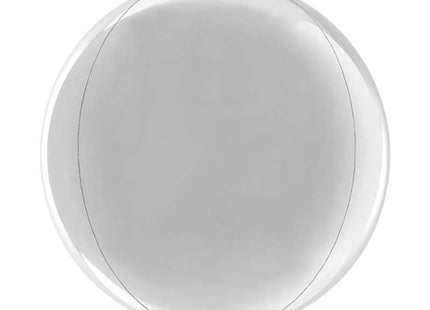 Orbz 4D Globe Silver 15" Bulk