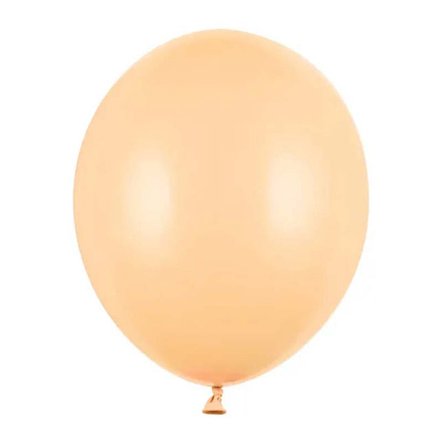 Latexballon 30cmØ Uni Pastell | 50Stk. - Peach