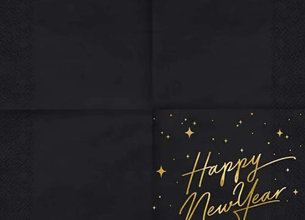 Servietten Happy New Year 20Stk/33x33cm