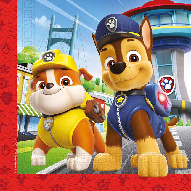 Servietten Paw Patrol 33x33xm/20Stk.