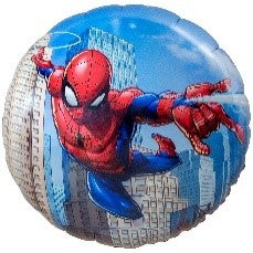 Folienballon Lose - Spiderman Rund 18 (#) - HF18