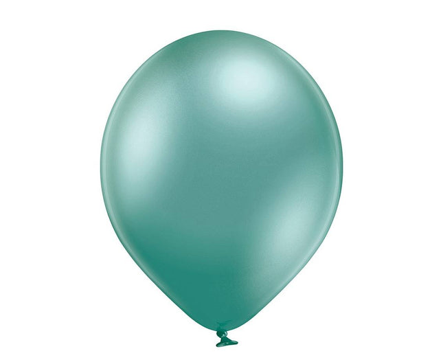 Latexballons Uni Glossy Ø30/33cm/50Stk. | Grün