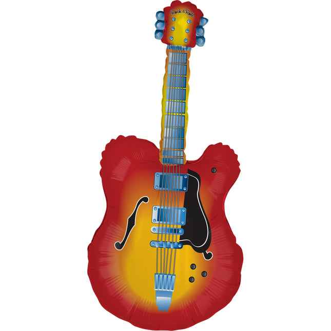 ABC Shape Folienballon Gitarre | 109cm