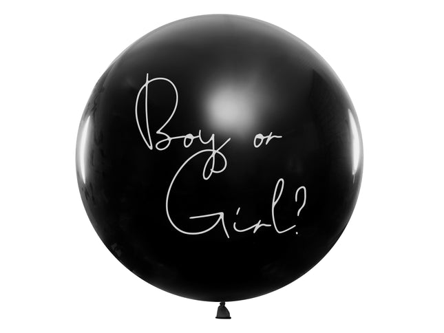 Latexballon Gender Reveal Blau 1mØ