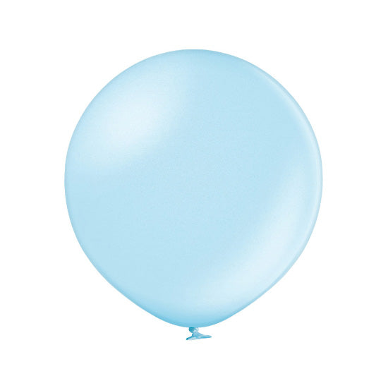 B250 Latexballon Uni Met ca. 60cmØ, Hellblau #073