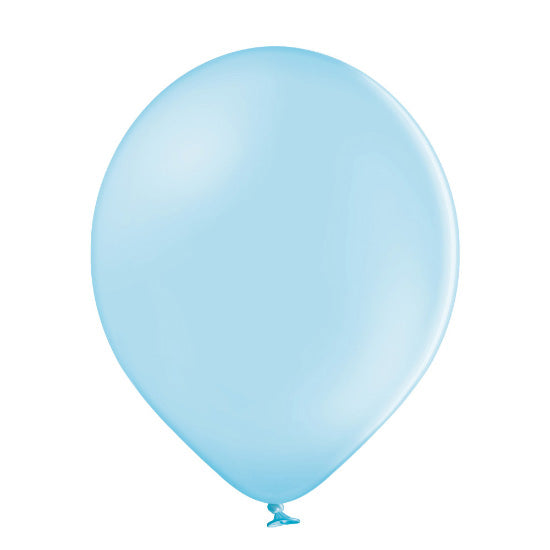 Latexballons Uni ca.30/33cmØ/25St. Hellblau #003