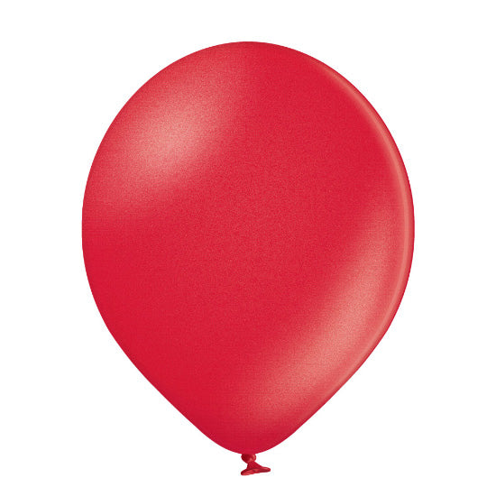 Latexballons Uni Met ca.30/33cmØ/25St. Rot #080