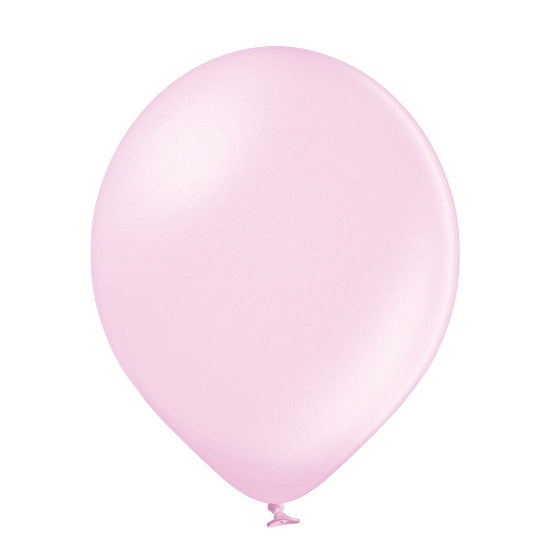 Latexballon Uni Met ca.12cmØ/100St. Pink