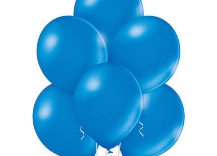 Latexballon Uni Metallic ca.30/33cmØ/100Stk. Blau