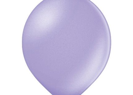 Latexballon Uni Metallic ca.30/33cmØ/100St. Lavendel