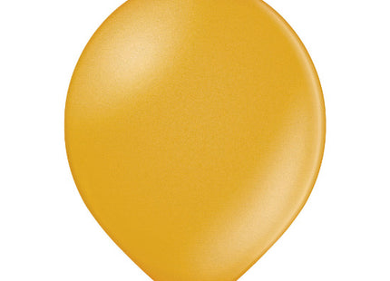 Latexballon Uni Met ca.30/33cmØ/50St. Gold #060