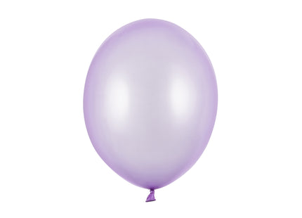 Latexballon Ø30cm "Uni Metallic" | 10 Stk. Wist. Lila