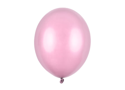 Latexballon Ø30cm "Uni Metallic" | 10 Stk. Candy Pink