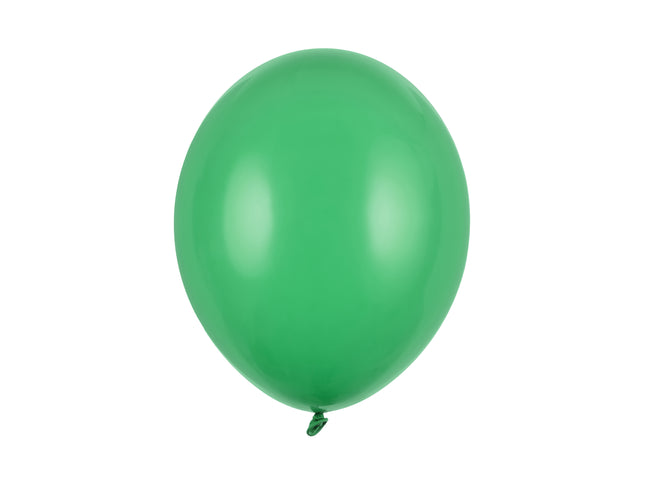 Latexballon Ø30cm "Uni Pastell" | 10 Stk. Emerald Green